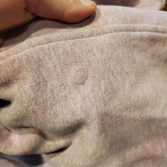 Lululemon scuba high rise jogger 8 heathered pink taupe - Picture 6 of 6